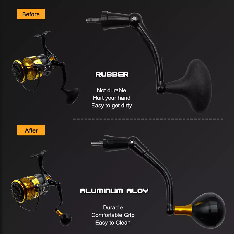 Penn Reel Spinfisher - Mango de potencia de 92 mm