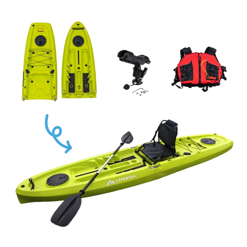 Fishing Kayak Pedal Drive - Kayak Modular Portátil LSF Novel de