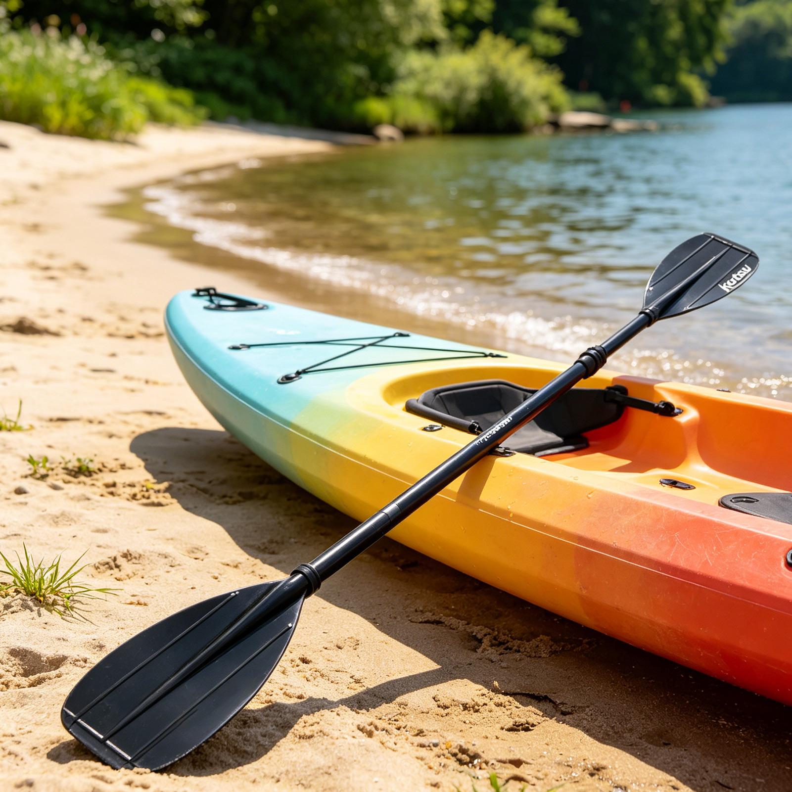 Pala de Kayak de Fibra de Carb - Fishing Kayak Paddle reseña y precio